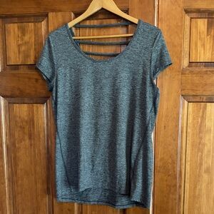 Champion Women's Charcoal Short Sleeve Tee